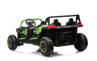 Keturvietis elektrinis Buggy A033 4x4 24V, Green-Elektromobiliai vaikams, Keturračiai ir bagiai-e-vaikas