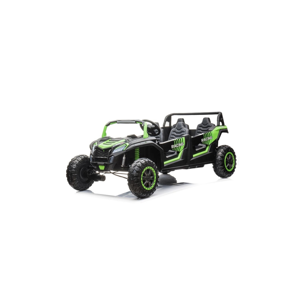 Keturvietis elektrinis Buggy A033 4x4 24V, Green-Elektromobiliai vaikams, Keturračiai ir bagiai-e-vaikas
