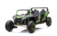 Keturvietis elektrinis Buggy A033 4x4 24V, Green-Elektromobiliai vaikams, Keturračiai ir bagiai-e-vaikas
