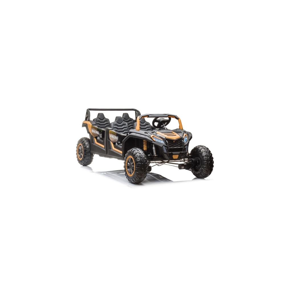 Keturvietis elektrinis Buggy A033 4x4 24V, Gold-Elektromobiliai vaikams, Keturračiai ir bagiai-e-vaikas