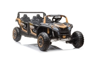 Keturvietis elektrinis Buggy A033 4x4 24V, Gold-Elektromobiliai vaikams, Keturračiai ir bagiai-e-vaikas