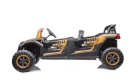 Keturvietis elektrinis Buggy A033 4x4 24V, Gold-Elektromobiliai vaikams, Keturračiai ir bagiai-e-vaikas
