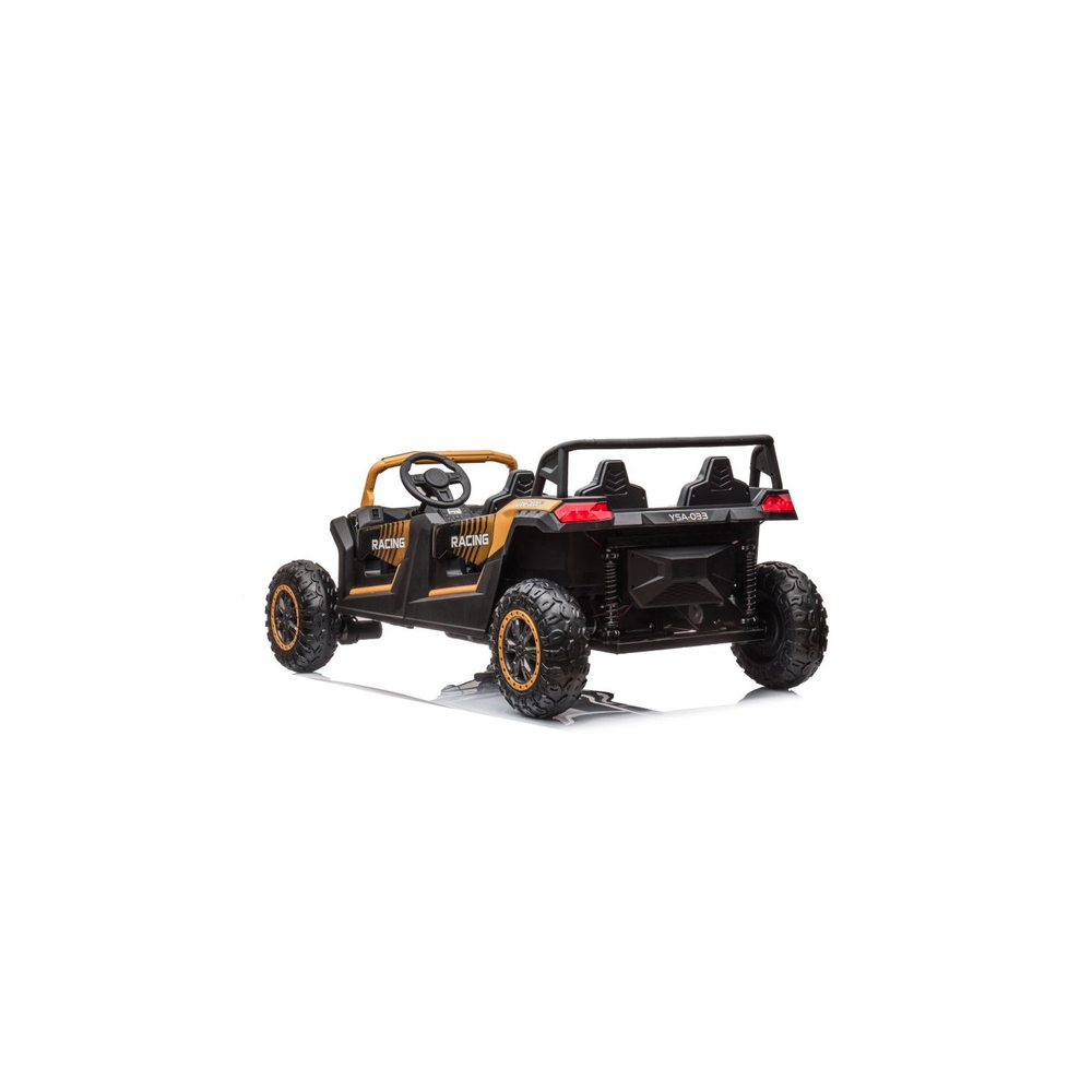 Keturvietis elektrinis Buggy A033 4x4 24V, Gold-Elektromobiliai vaikams, Keturračiai ir bagiai-e-vaikas
