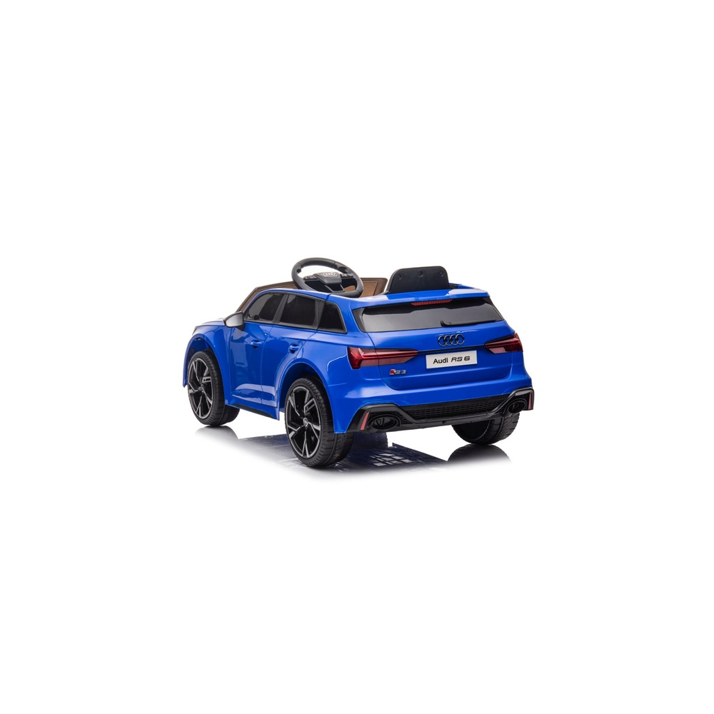 Elektromobilis Audi RS6 BRD-2118, Blue-Elektromobiliai vaikams, Visureigiai-e-vaikas