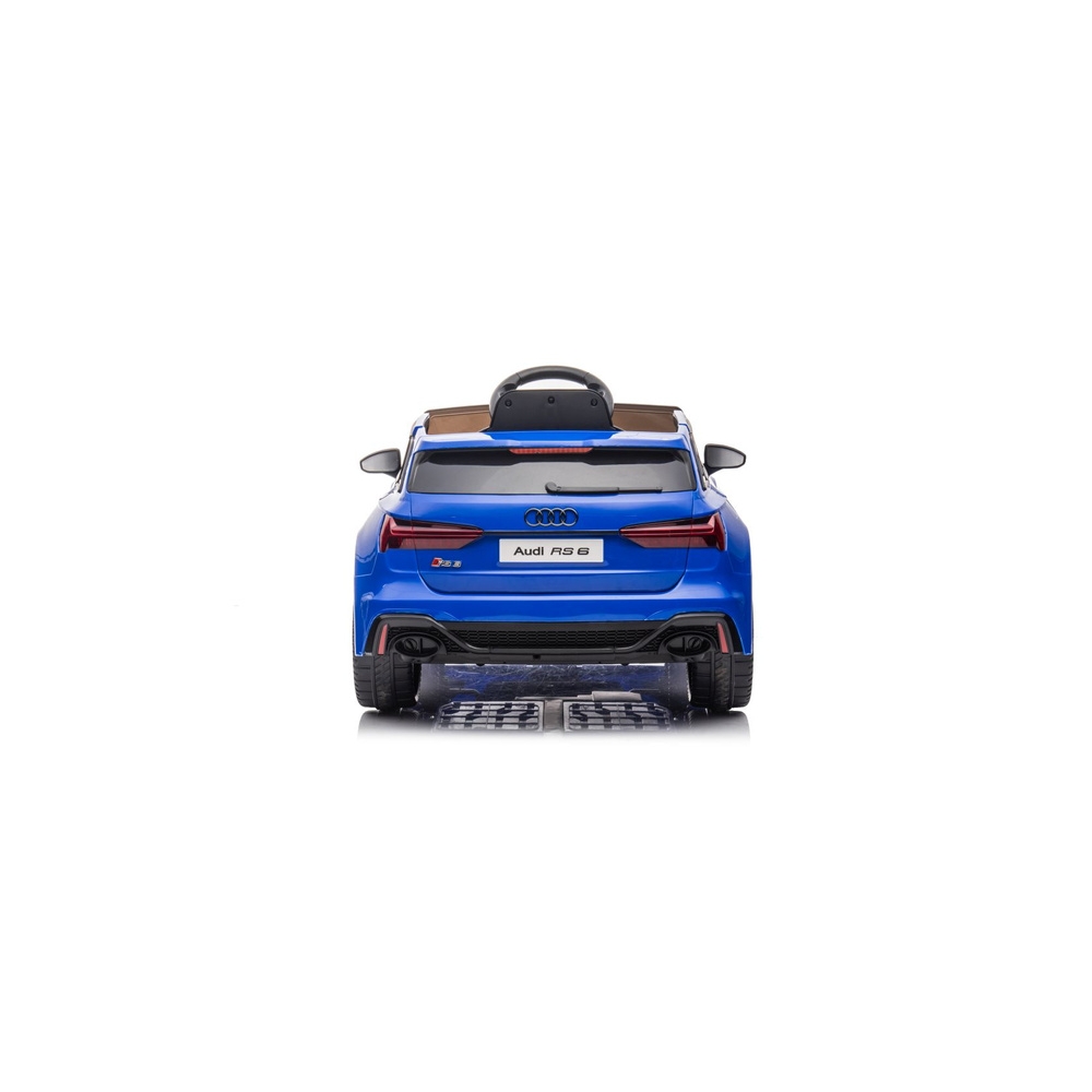 Elektromobilis Audi RS6 BRD-2118, Blue-Elektromobiliai vaikams, Visureigiai-e-vaikas