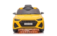 Elektromobilis Audi RS6 BRD-2118, Yellow-Elektromobiliai vaikams, Visureigiai-e-vaikas