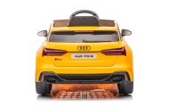 Elektromobilis Audi RS6 BRD-2118, Yellow-Elektromobiliai vaikams, Visureigiai-e-vaikas