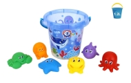 Set for playing in the sand, water and bathing animals 7945