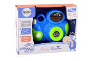 Interactive Photo Camera For your baby Melodies of light and sounds BLUE COLOUR