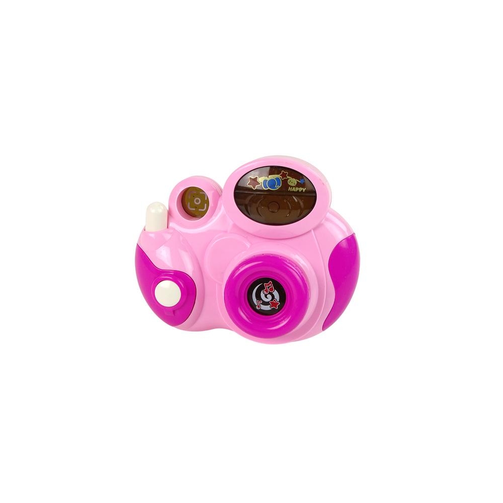 Interactive Photo Camera For your baby Melodies of light and sounds COLOUR PINK