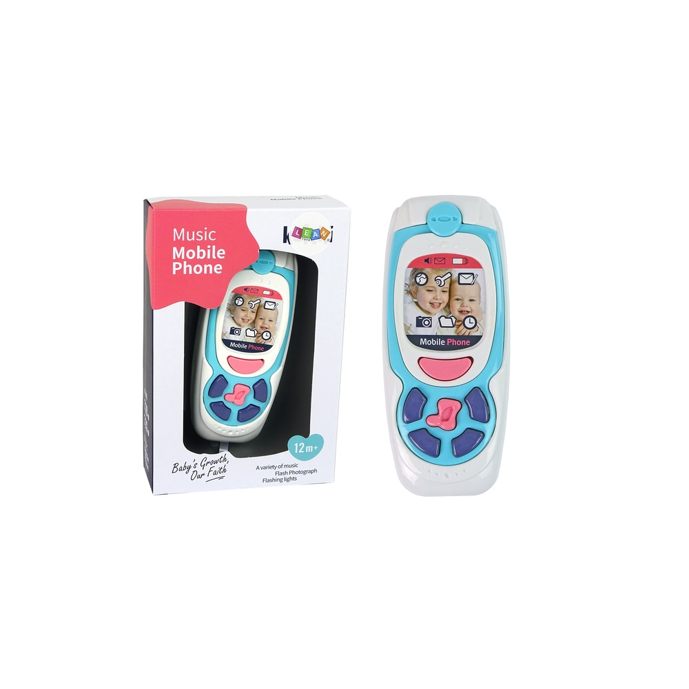 Children's Educational Mobile Phone Melody Blue