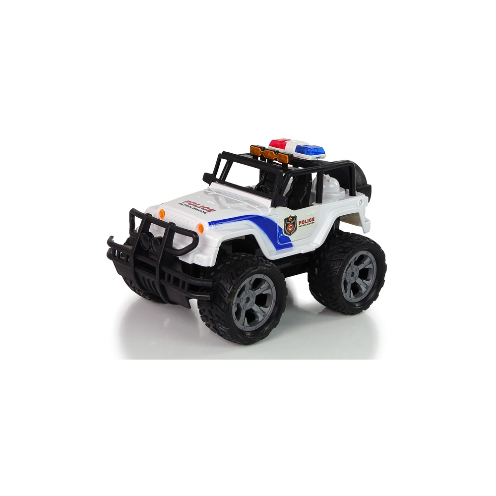 Nuotolinio valdymo automobilis R/C Policijos džipas 1:14 šviesos efektai-Žaislai, Auto ir transporto žaislai, Valdomos radijo ba