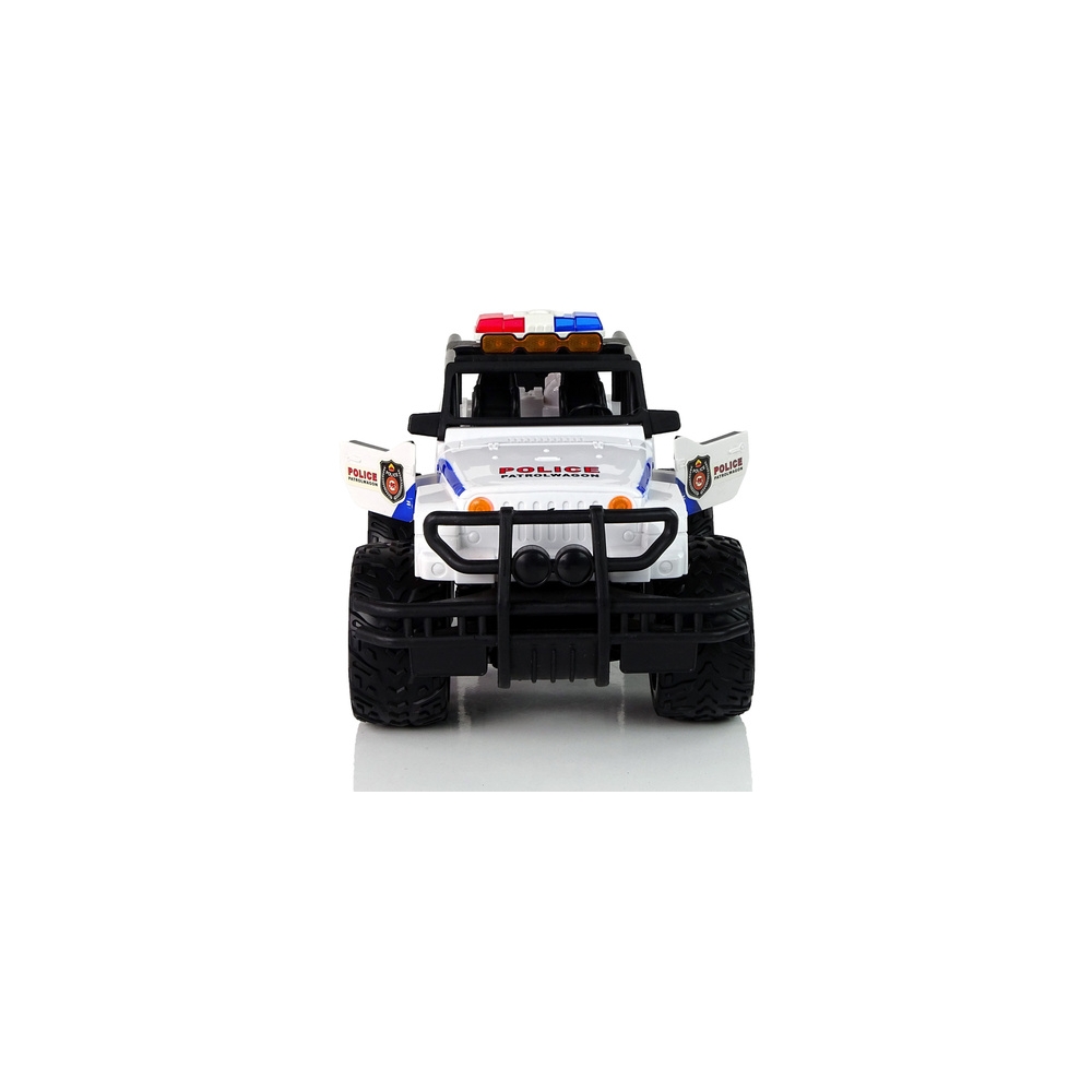 Auto R/C Policja Jeep Policyjny 1:14 Zdalnie Sterowane Efekty Świetlne