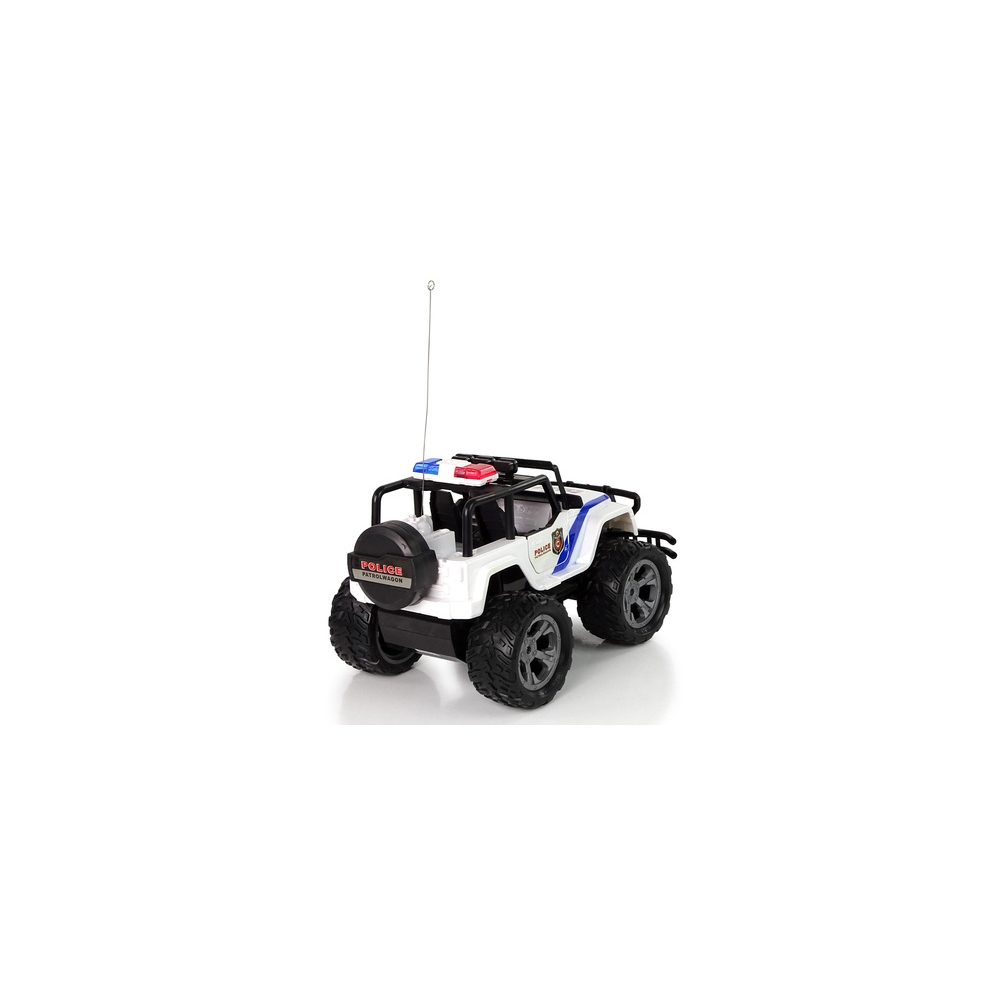 Nuotolinio valdymo automobilis R/C Policijos džipas 1:14 šviesos efektai-Žaislai, Auto ir transporto žaislai, Valdomos radijo ba