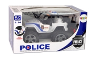 Nuotolinio valdymo automobilis R/C Policijos džipas 1:14 šviesos efektai-Žaislai, Auto ir transporto žaislai, Valdomos radijo ba