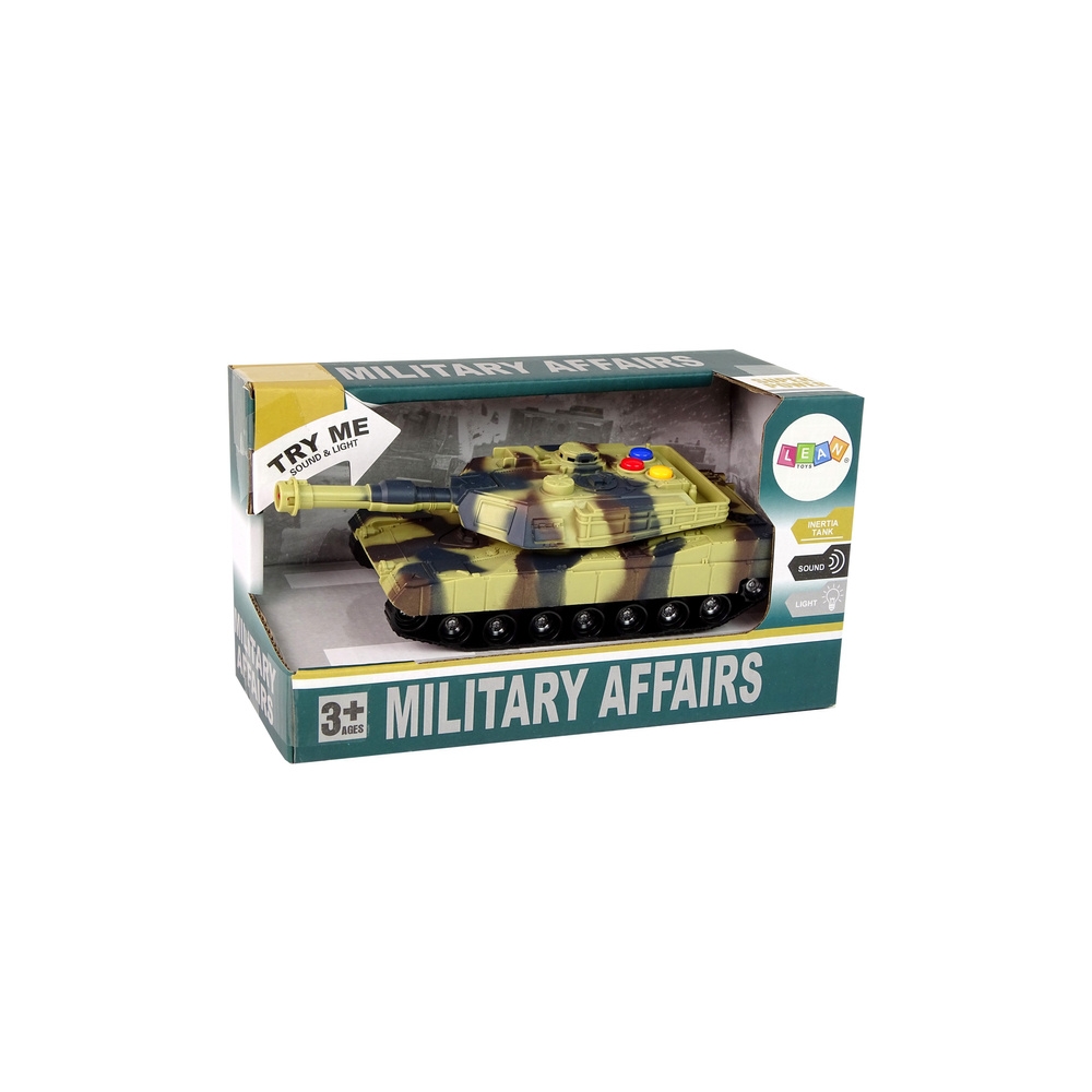Military Tank 1:32 Moro Brown Sound Lights