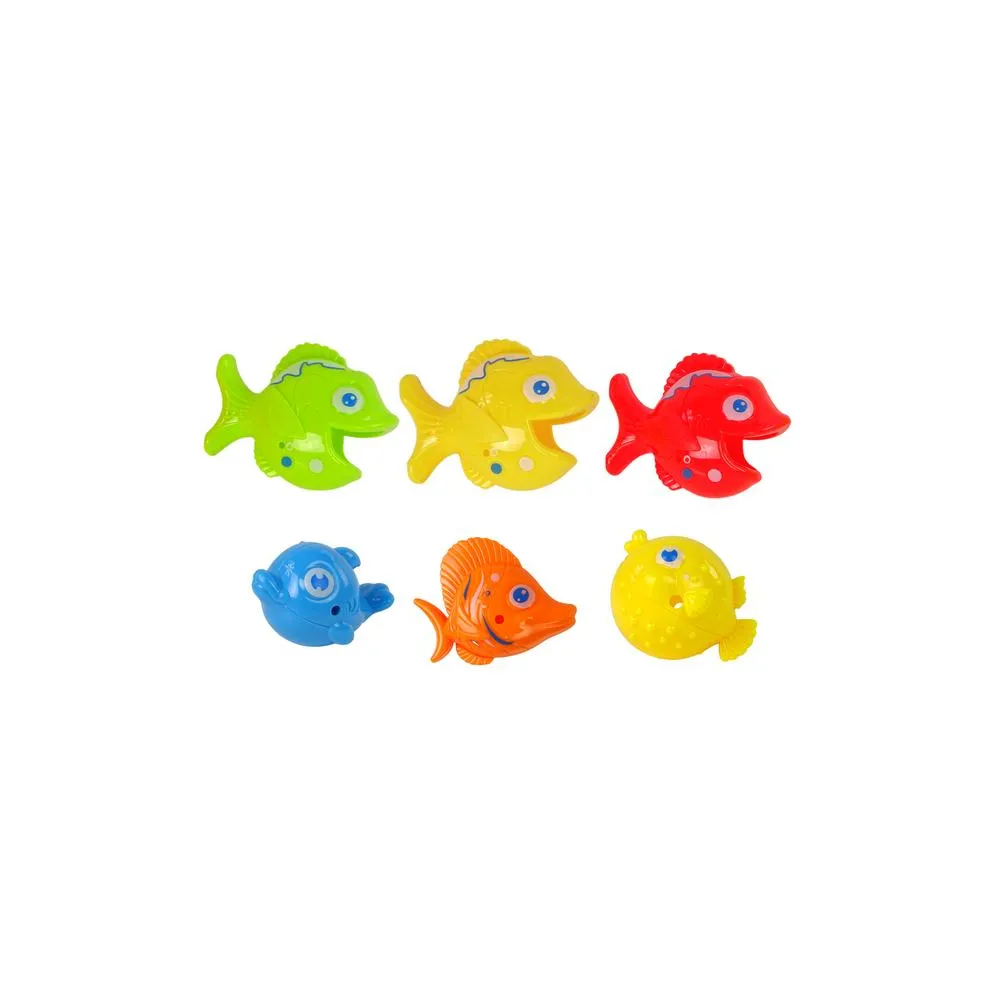 Large Fishing Set with fishing rod Let's Go Fishing ! 11 elements
