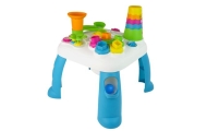 Interactive Educational Table Ball Sorter Slide Blue