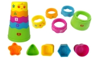 Interactive Educational Table Ball Sorter Slide Blue