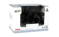 Set of 2 Gorillas figurines  Animals of the World series