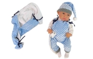 Baby Doll 46 cm Blue Dummy Star Blanket