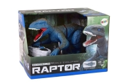 Remote-controlled Dinosaur Velociraptor Sound Roaring Blue