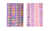 Large Nail Painting Set Nail Lacquers Stickers Separators