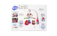 Colourful Birds Melody Carrousel for Baby's Cot and Stroller