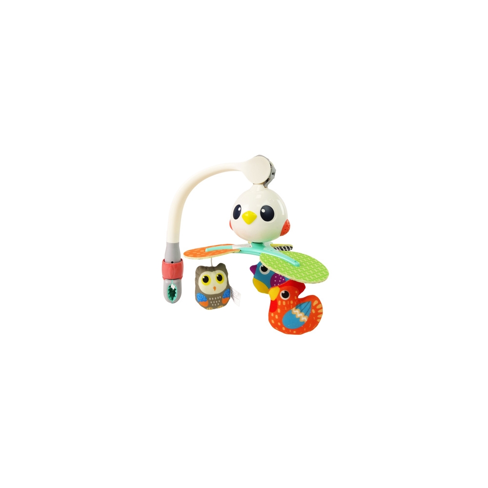 Colourful Birds Melody Carrousel for Baby's Cot and Stroller