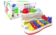Educational Dulcimer for Toddler Hammer Colourful Balls
