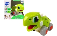 Dinosaur On Wheels Green Figure