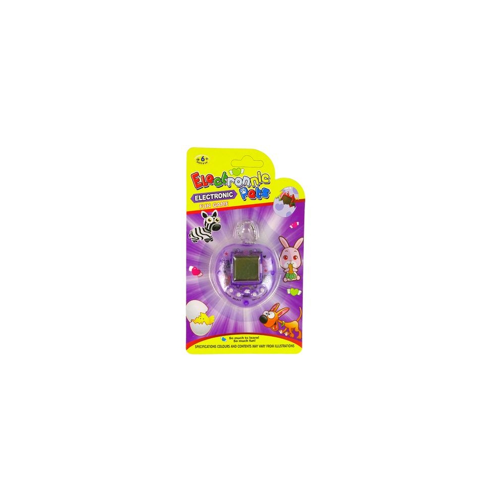 Elektroninis žaidimas „Tamagotchi“ – violetinis gyvūnėlis