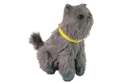 Interactive Plush Kitty Soft fur Stroke its head and learn its functions