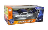 Nuotoliniu būdu valdomas R/C 1:24 Speed King sportinis greitaeigis automobilis, Silver