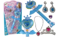 Magical Fairy Tale Princesses Set Interactive wand light sound Star projector function
