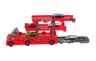 Large 3-storey truck trailer Heavy Duty Truck With extendable Car Launching Ramp