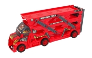 Large 3-storey truck trailer Heavy Duty Truck With extendable Car Launching Ramp