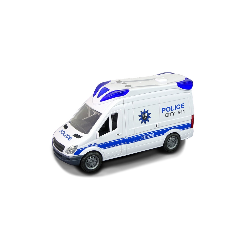 Interaktyvus policijos radijo automobilis Šviesos garsas Atidaromos durys-Žaislai, Auto ir transporto žaislai, Mašinos-e-vaikas