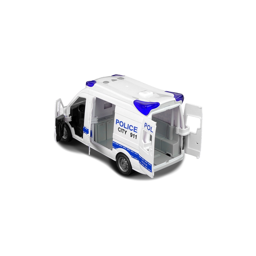 Interaktyvus policijos radijo automobilis Šviesos garsas Atidaromos durys-Žaislai, Auto ir transporto žaislai, Mašinos-e-vaikas