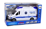 Interaktyvus policijos radijo automobilis Šviesos garsas Atidaromos durys
