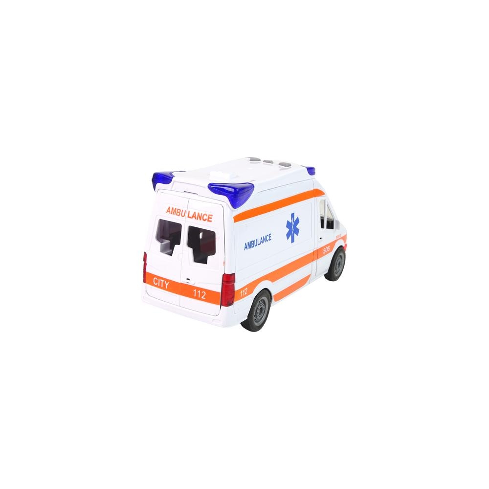 Interaktyvus greitosios pagalbos automobilis + neštuvai šviesos garsas-Žaislai, Auto ir transporto žaislai, Mašinos-e-vaikas