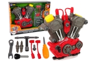 Car engine for the little mechanic To assemble by yourself Lights and sounds
