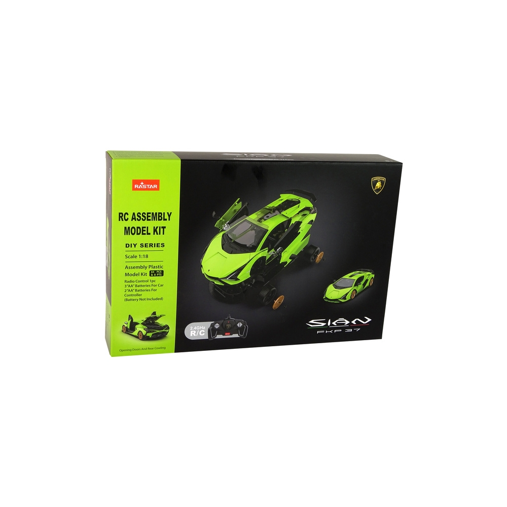 Zestaw Klocków Konstrukcyjnych Auto R/C 1:18 Lamborghini Sian FKP 37  Rastar