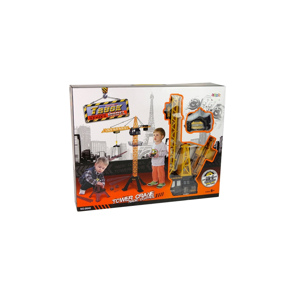 Aukštas statybinis kranas 90 cm Pilotas R/C Eifelio bokštas-Žaislai, Auto ir transporto žaislai, Garažai, trasos ir kita-e-vaika