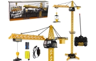 Ogromny Dźwig Żuraw R/C Zdalnie Sterowany Wysokość 183 cm 2 Poziomy