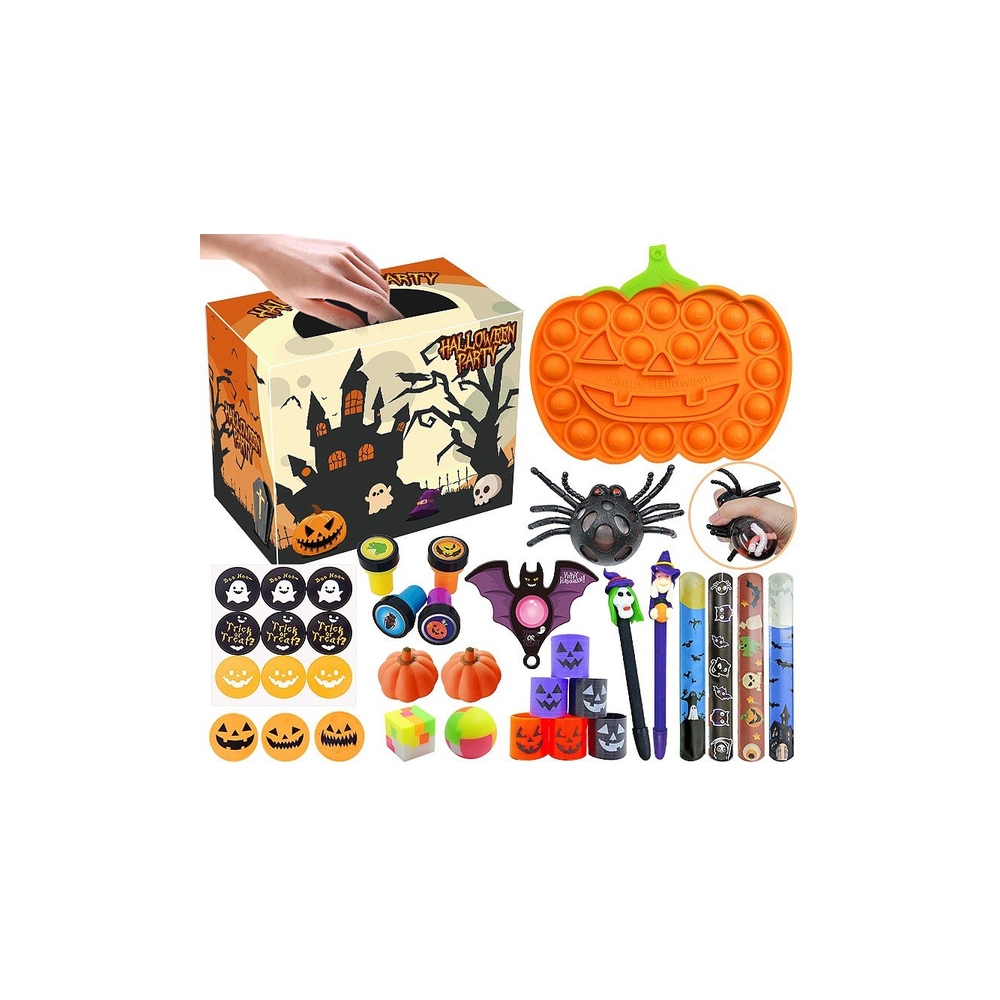 Sensorinis rinkinys Antistresiniai Helovino žaislai "Fidget Toys Pop It