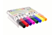 Magic Watercolour Markers 8 pcs for drawing on water glass