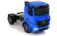 Duża Ciężarówka R/C Mercedes Arocs Niebieska 1:20 Kontener 58 cm Długości