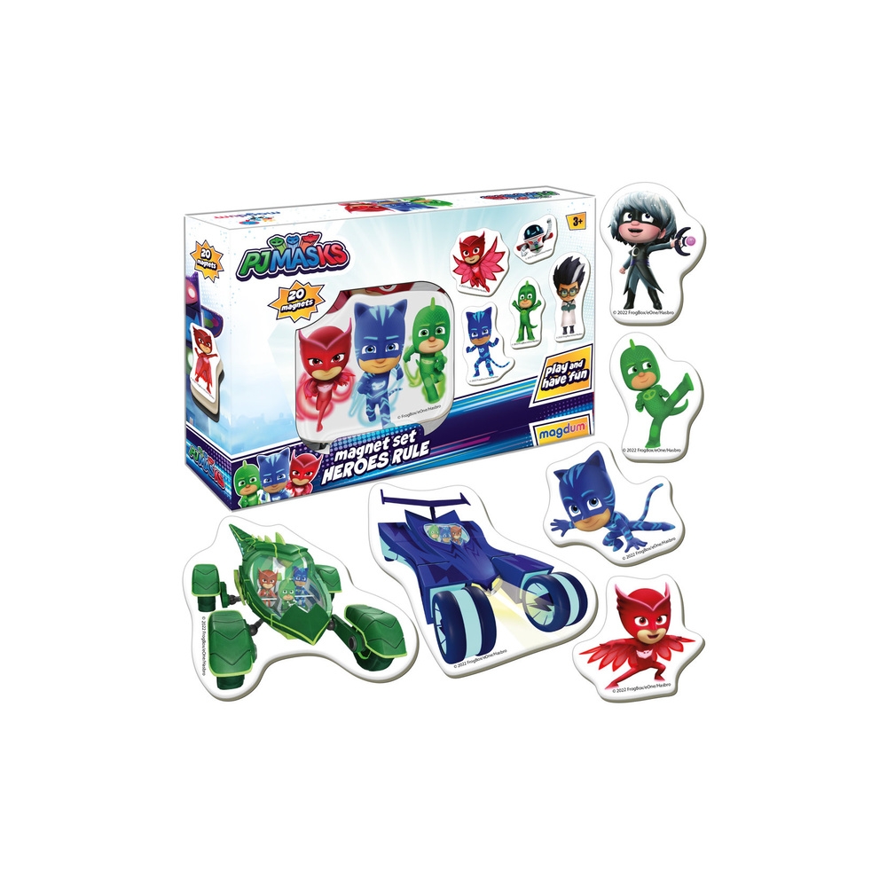 Pyjamers Pjmasks magnetukų rinkinys ME 5031-32