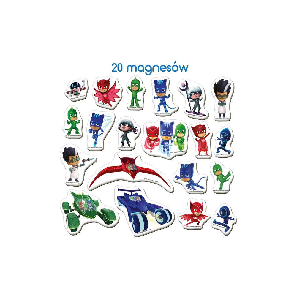 Pyjamers Pjmasks magnetukų rinkinys ME 5031-32